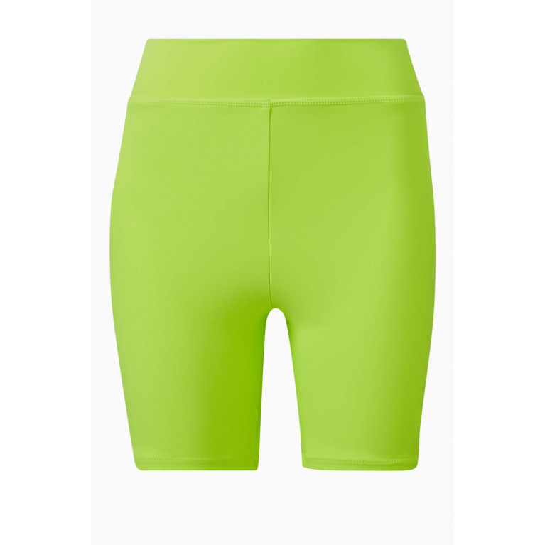Good American - Swim Bike Shorts Green