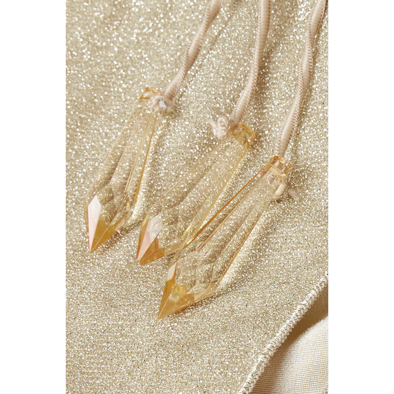 Oséree - Lumiere Crystal Lace Microkini Set Gold