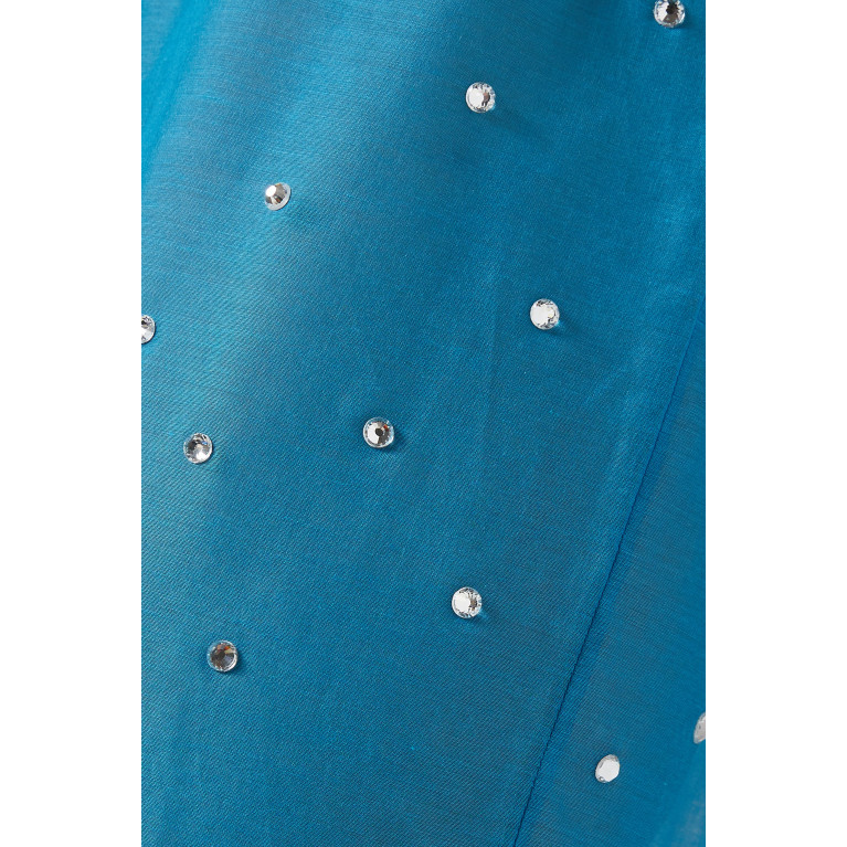 Oséree - Gem Pants in Rhinestones Blue