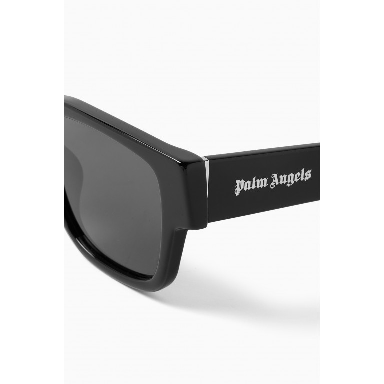 Palm Angels - Newport Sunglasses in Acetate Black