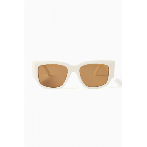 Palm Angels - Laguna Sunglasses in Acetate White