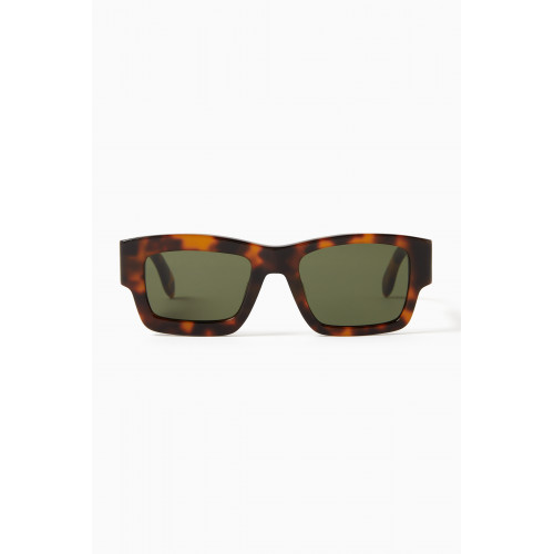 Palm Angels - Murray Sunglasses in Acetate Brown