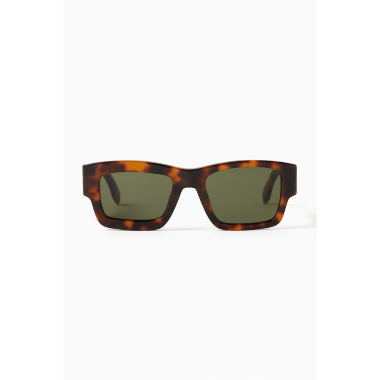 Palm Angels - Murray Sunglasses in Acetate Brown