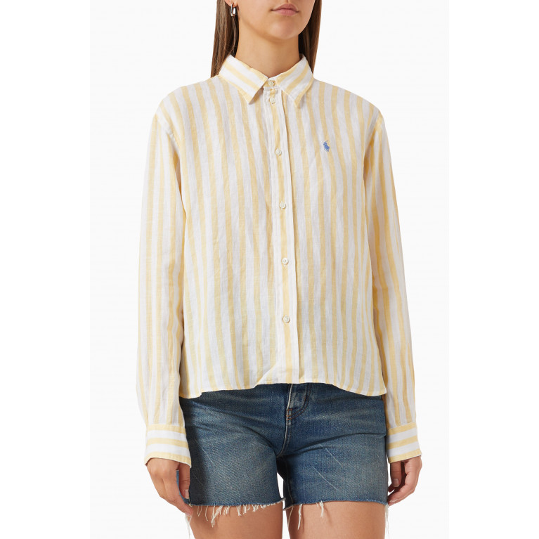 Polo Ralph Lauren - Relaxed Fit Striped Shirt in Linen