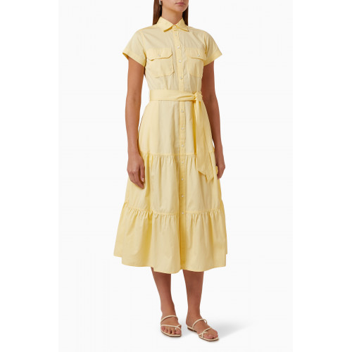 Polo Ralph Lauren - Belted Day Dress in Cotton