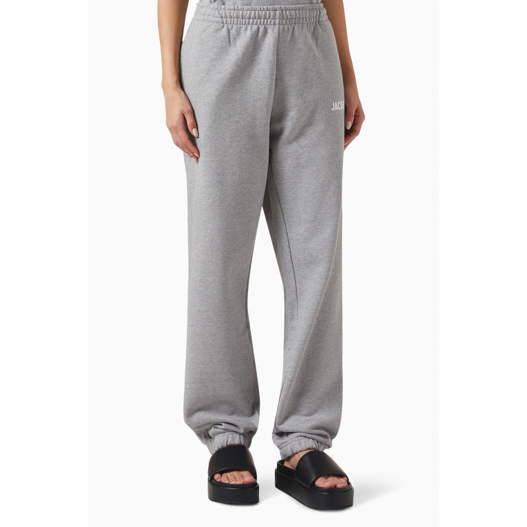 Jacquemus - Le Jogging Jacquemus Sweatpants in Cotton Grey