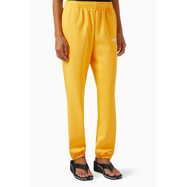 Jacquemus - Le Jogging Jacquemus Sweatpants in Cotton Yellow