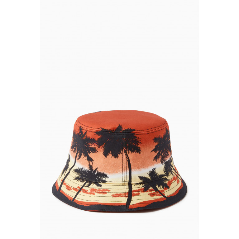 Palm Angels - Palm-print Degrade Bucket Hat