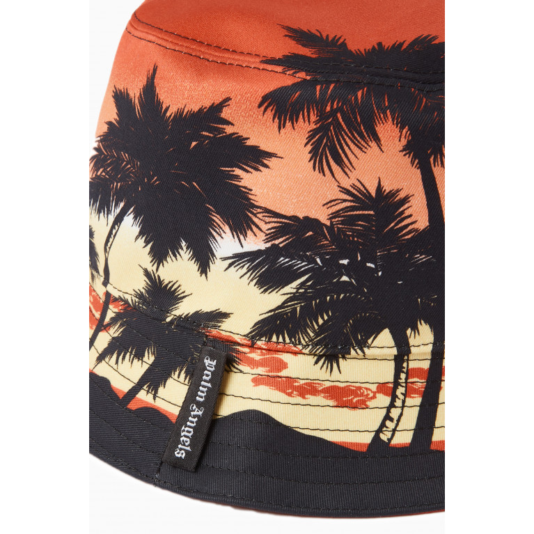 Palm Angels - Palm-print Degrade Bucket Hat