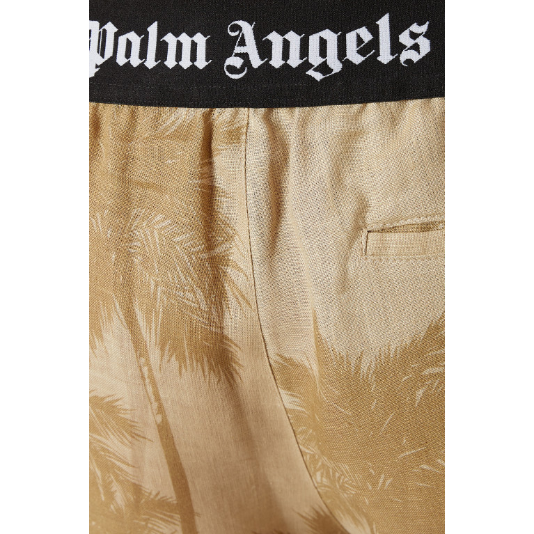 Palm Angels - Palm-print Shorts