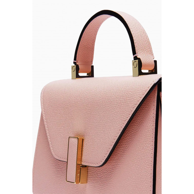 Valextra - Micro Iside Top Handle Bag in Calfskin Leather