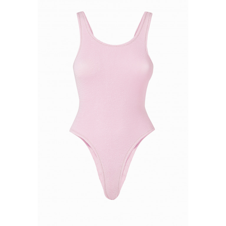 Reina Olga - Papaia Scrunch One-piece Swimsuit Pink