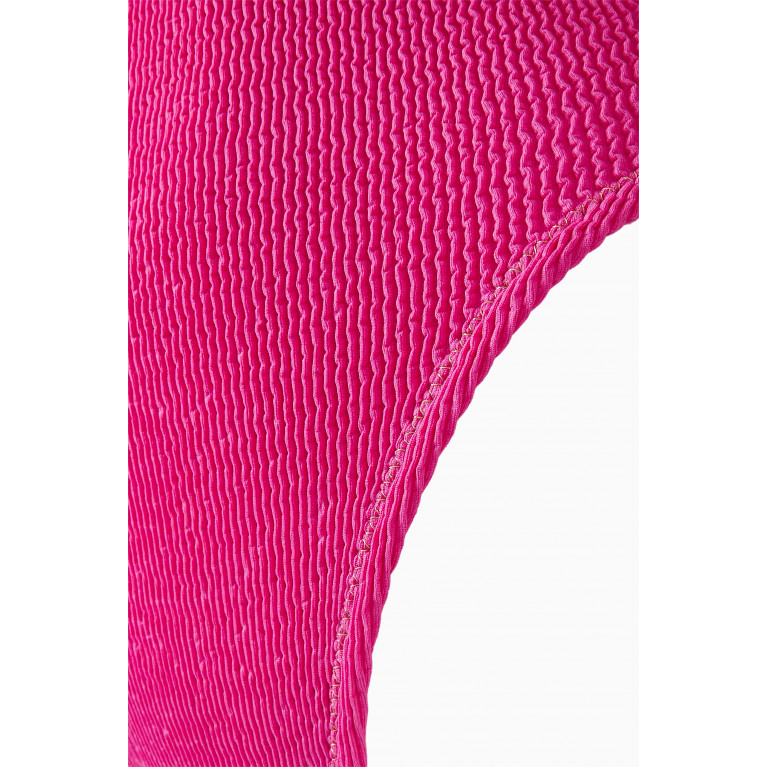 Reina Olga - Surfer Scrunch One-piece Swimsuit Pink