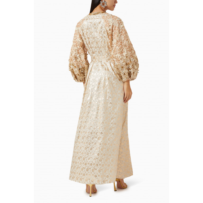 Pankaj & Nidhi - Inaya Maxi Dress in Brocade