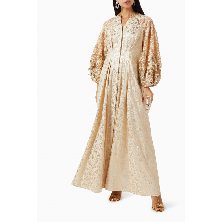 Pankaj & Nidhi - Inaya Maxi Dress in Brocade