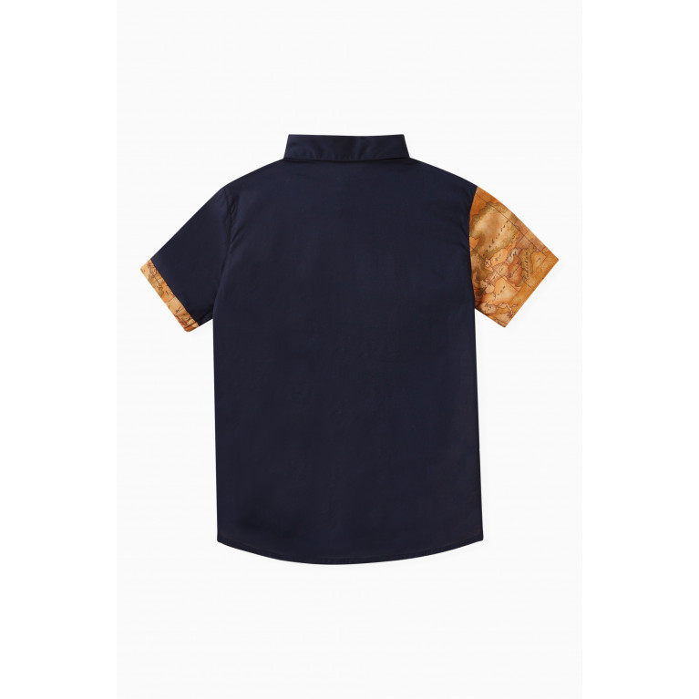 Alviero Martini - Split Print Shirt