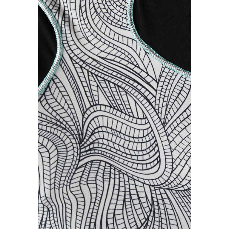 NIILI - Sand Flower Cut-out Maxi Dress