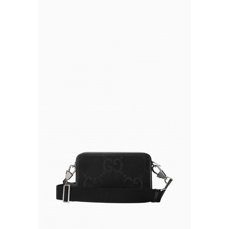 Gucci - Mini Jumbo GG Crossbody Bag in Canvas