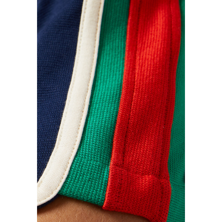 Gucci - Web Polo Shirt in Cotton Jersey