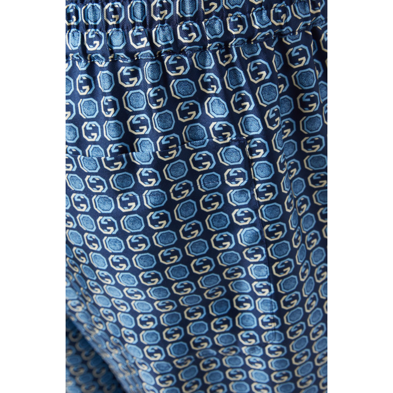 Gucci - Printed Pants in Silk