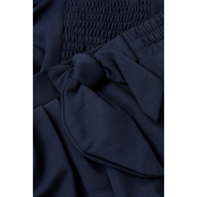 Habitual - Ruffled Top & Mock Wrap Shorts Set in Rayon Blend
