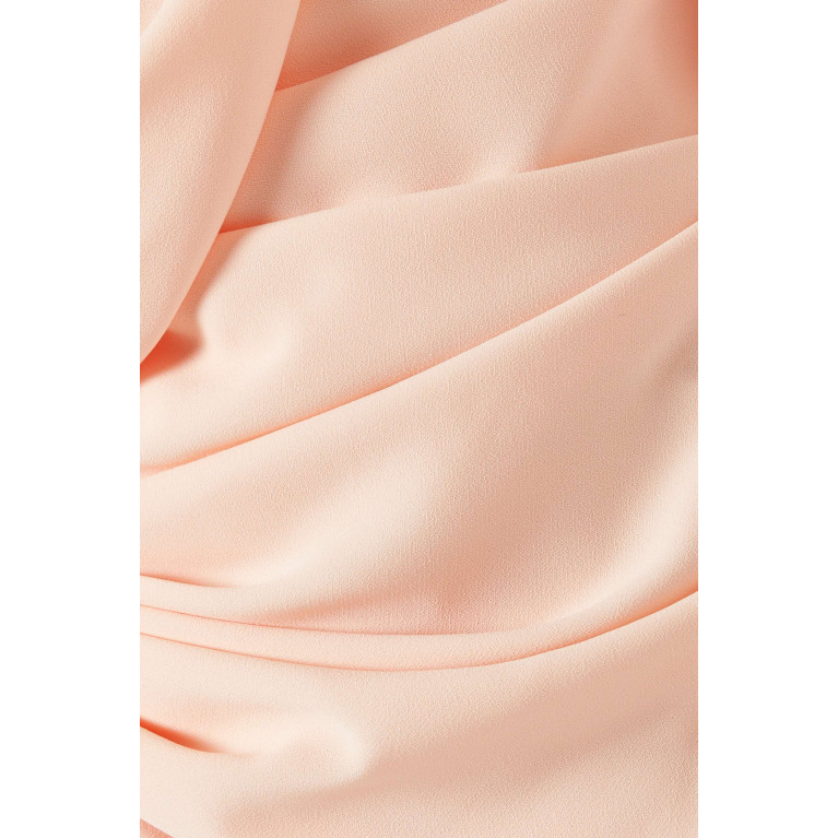 NASS - One Shoulder Gown in Chiffon Pink