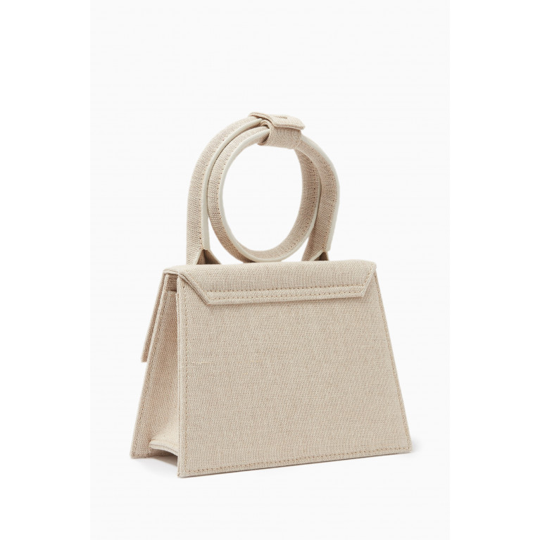 Jacquemus - Le Chiquito Noeud Bag in Linen