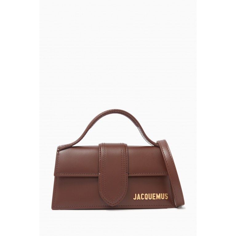 Jacquemus - Le Bambino Mini Tote Bag in Leather Brown