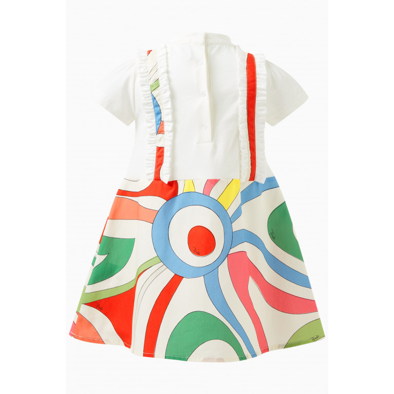 Emilio Pucci - Abstract-print Dress in Cotton