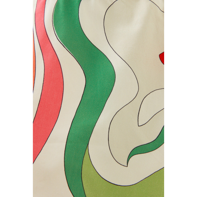 Emilio Pucci - Abstract-print Dress in Cotton