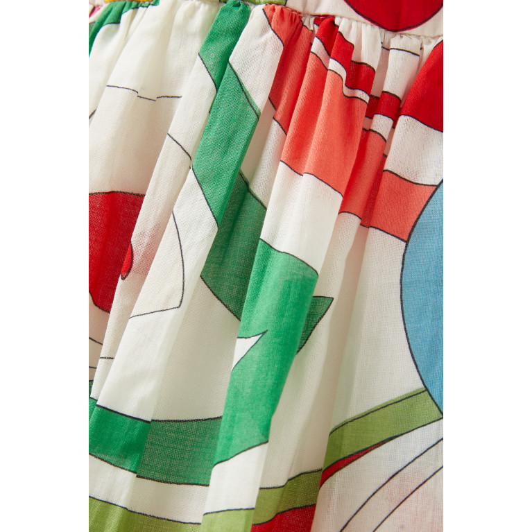 Emilio Pucci - Abstract-print Maxi Skirt in Viscose
