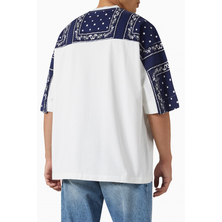 Jacquemus - Bandana Print T-shirt in Cotton Jersey