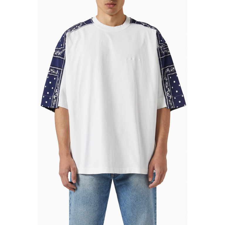Jacquemus - Bandana Print T-shirt in Cotton Jersey