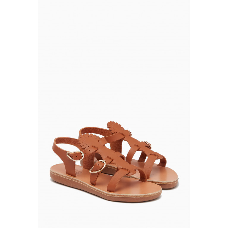 Ancient Greek Sandals - Little Grace Soft Sandals in Leather Neutral