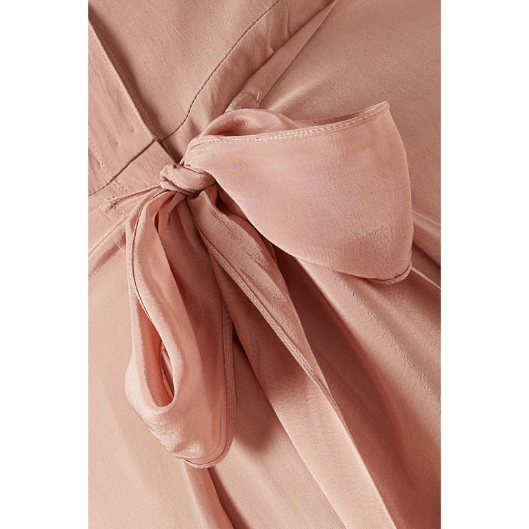 Twinkle Hanspal - Kim Jumpsuit in Crepe Pink