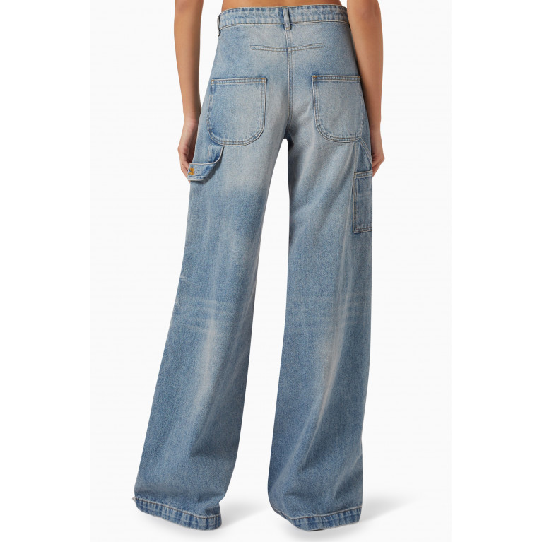 Courreges - Wide-leg Jeans in Denim
