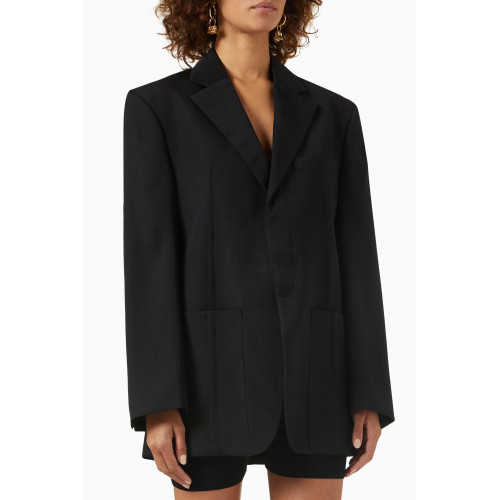 Jacquemus - D'homme Square Jacket in Stretch-wool Viscose