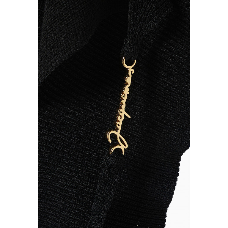 Jacquemus - Le Bandeau Pralu Top in Viscose-knit Black