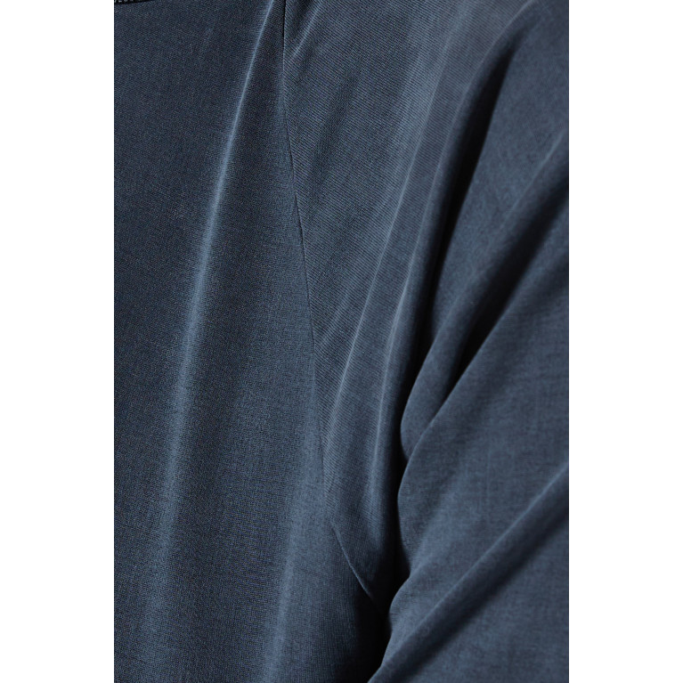 Jacquemus - Le T-shirt Espelho in Cupro Blue