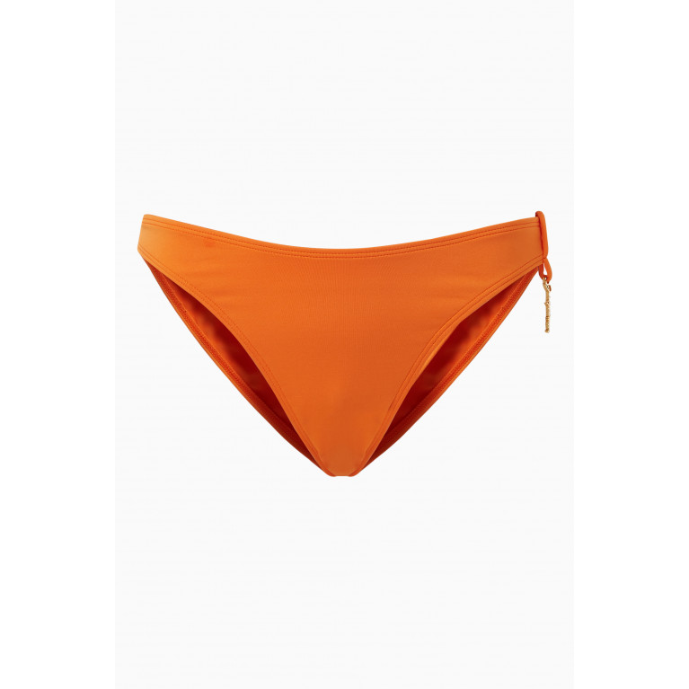 Jacquemus - La Bas De Maillot Signature Bikini Briefs Orange