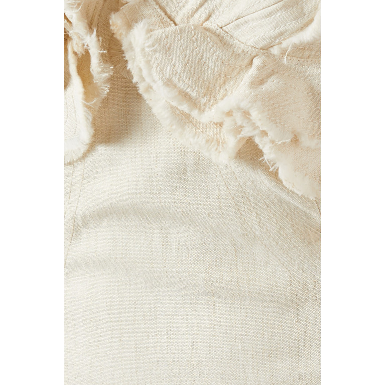 Jacquemus - La Robe Artichaut Maxi Dress in Linen-blend