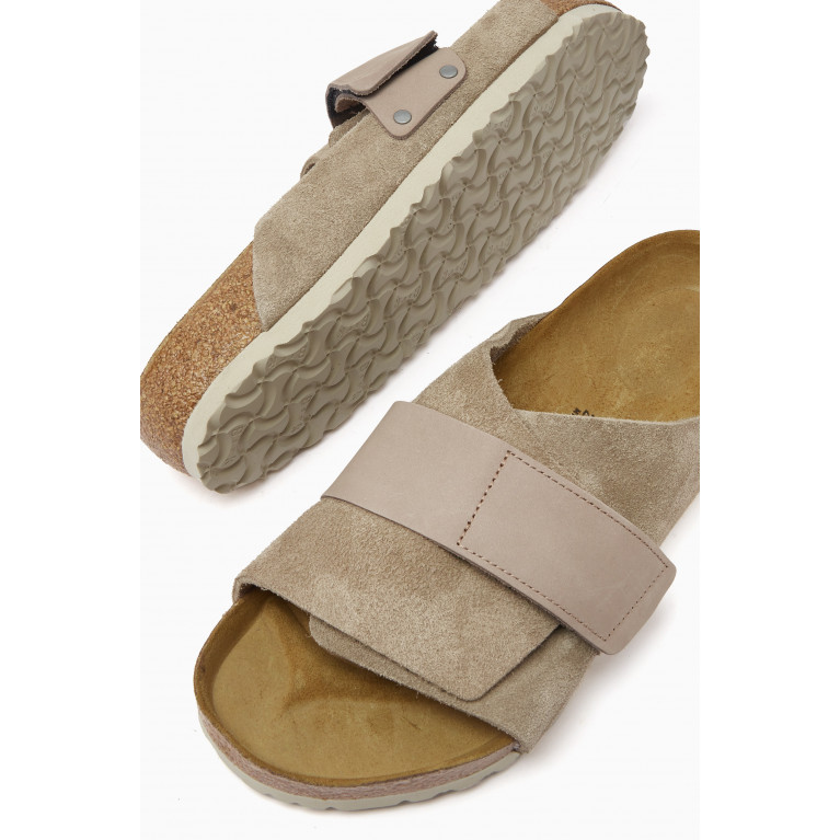 Birkenstock - Kyoto Sandals in Suede Nubuck