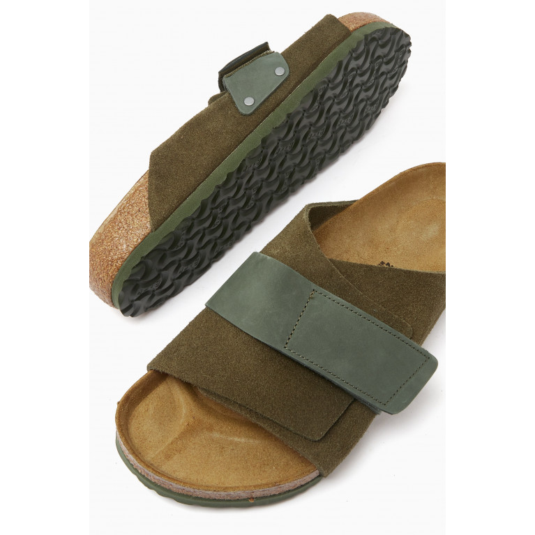Birkenstock - Kyoto Sandals in Suede Nubuck