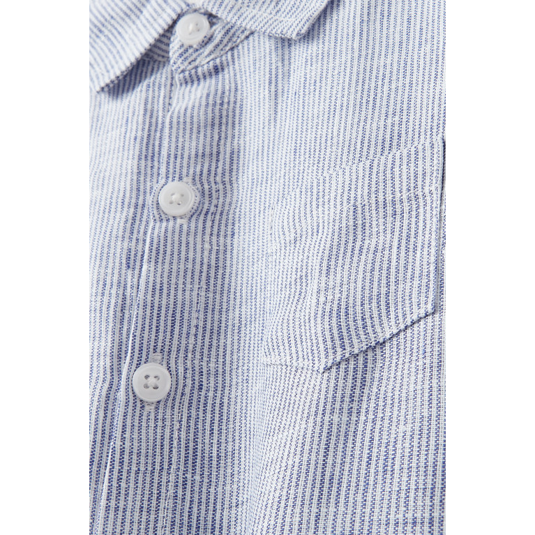 Miniclasix - Striped Shirt Set