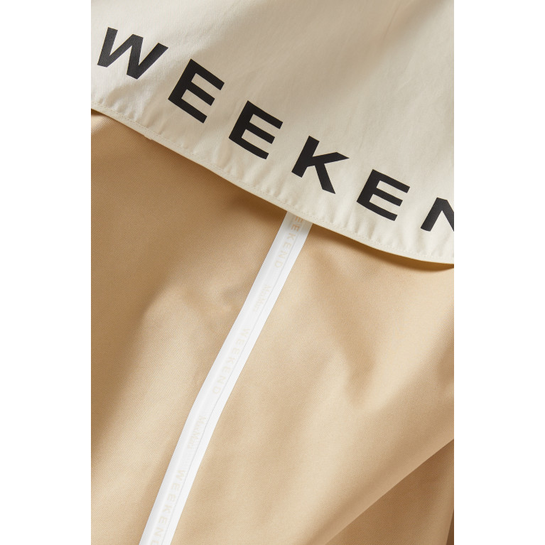 Weekend Max Mara - Lembi Water-resistant Trench Coat in Cotton-blend Gabardine