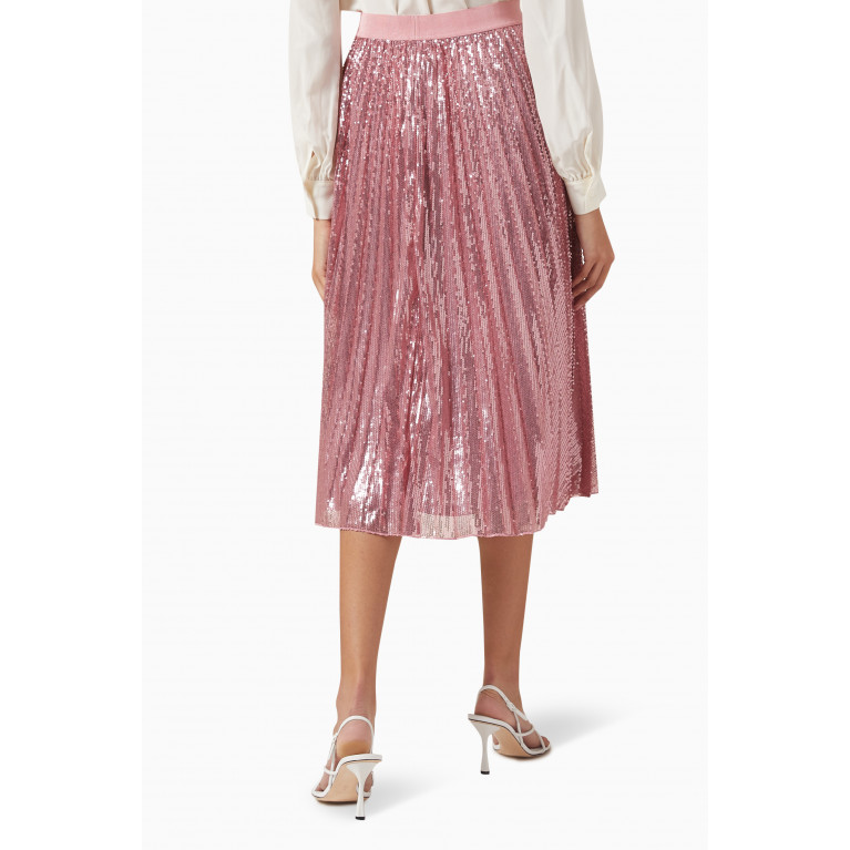 Weekend Max Mara - Falesia Sequin-embellished Pleated Midi Skirt in Tulle