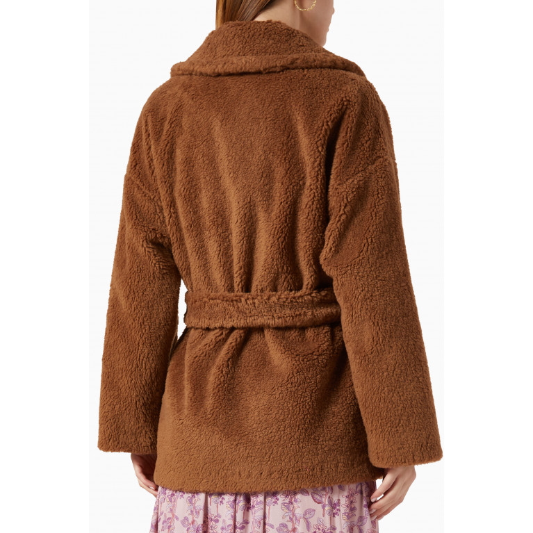 Weekend Max Mara - Ramino Teddy Coat in Wool-blend