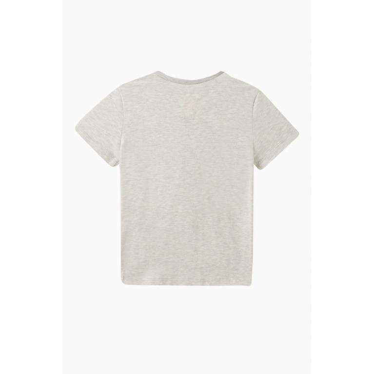 Wauw Capow - Graphic Appliqué T-Shirt in Cotton Blend