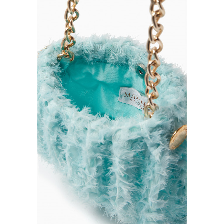 Marchesa Kids Couture - Embellished Chain Mini Bag in Tulle