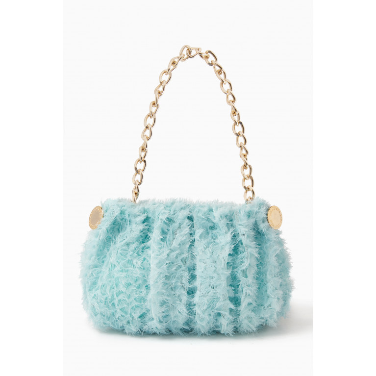 Marchesa Kids Couture - Embellished Chain Mini Bag in Tulle